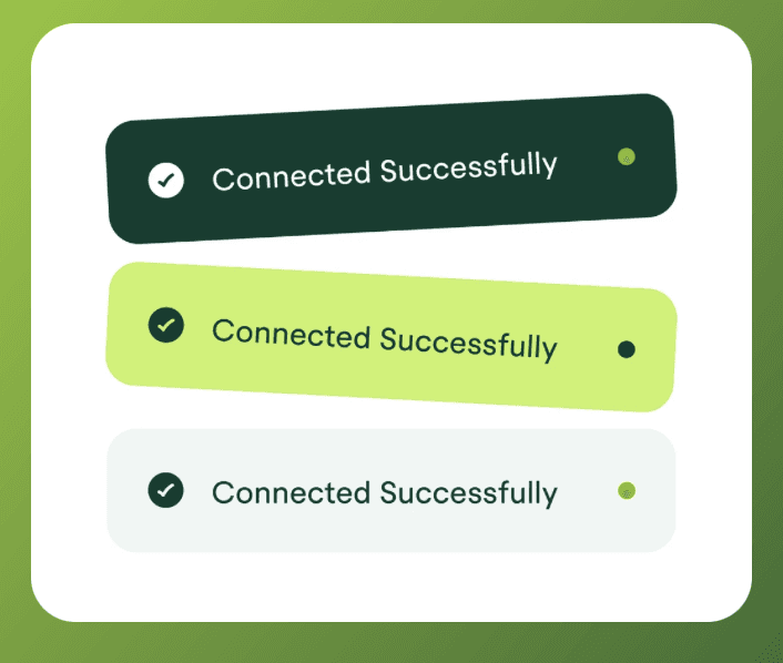 Product communication supporting the lending proposition.